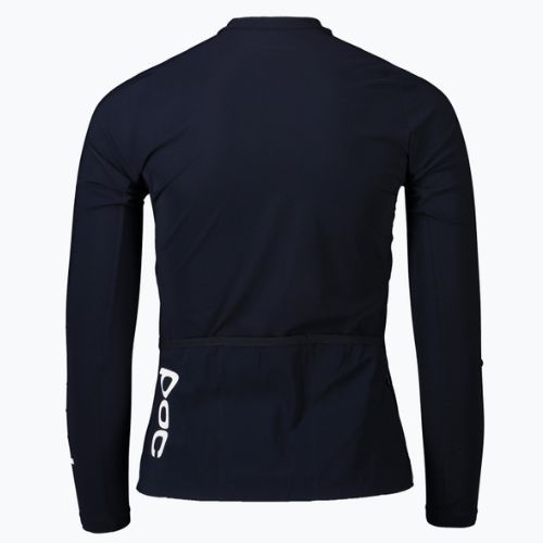 Dámske cyklistické oblečenie s dlhým rukávom POC Essential Road navy black