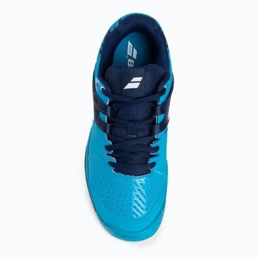 Detská tenisová obuv Babolat Propulse AC Jr modrá 32S21478
