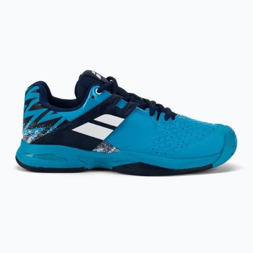 Detská tenisová obuv Babolat Propulse AC Jr modrá 32S21478