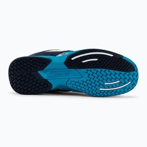 Detská tenisová obuv Babolat Propulse AC Jr modrá 32S21478