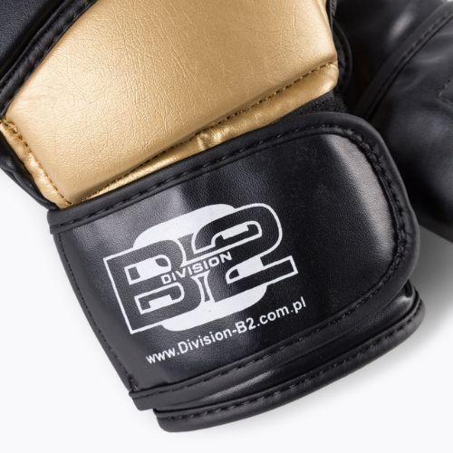 Grapplingové rukavice pre divíziu MMA B-2 čierne DIV-MMA04