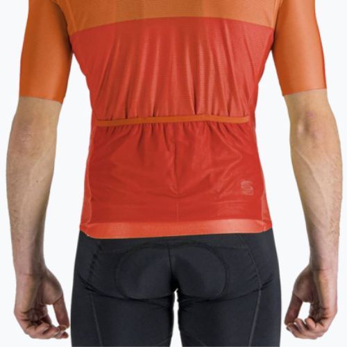 Pánsky cyklistický dres Sportful Light Pro oranžový 1122004.140