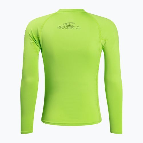 Pánske plavecké tričko O'Neill Basic Skins limetkovo zelené 3342