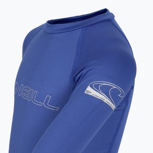 Detské plavecké tričko O'Neill Basic Skins Rash Guard modré 3346