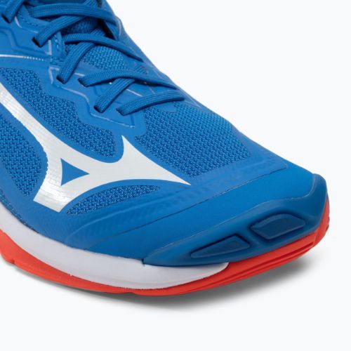 Volejbalová obuv Mizuno Wave Lightning Z6 Mid modrá V1GA200524
