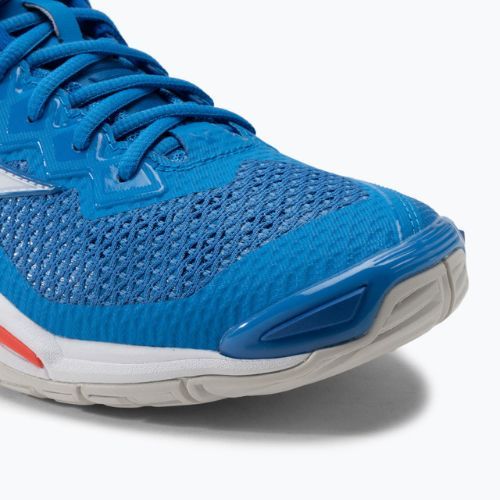 Mizuno Wave Stealth V hádzanárska obuv modrá X1GA180024