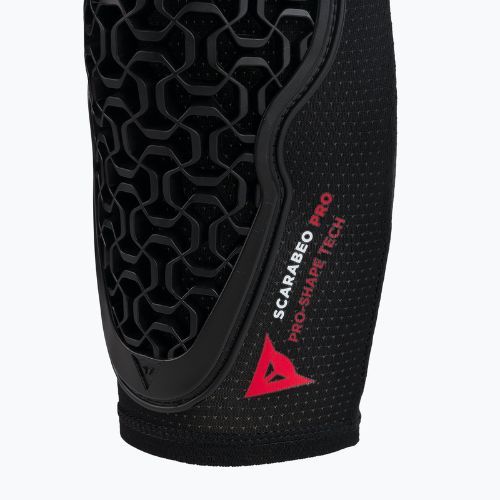 Detské chrániče kolien na bicykel Dainese Scarabeo Pro black