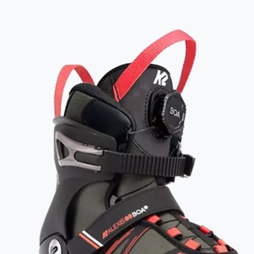 Dámske kolieskové korčule K2 Alexis 80 Boa sivé 30G0317