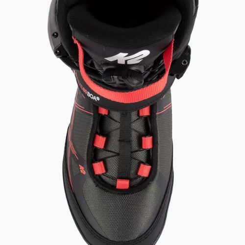 Dámske kolieskové korčule K2 Alexis 80 Boa sivé 30G0317