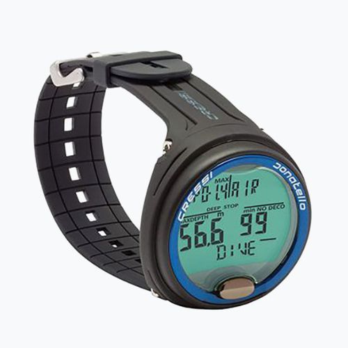 Cressi Donatello Potápačský počítač čierno-modrý KS860022