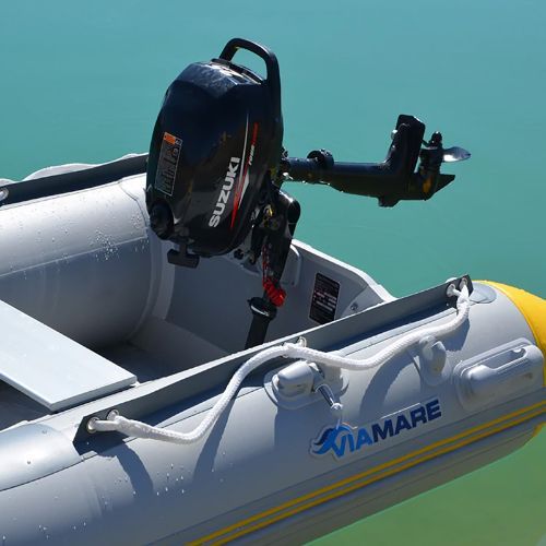 Viamare 230 S Slat 2-miestny pontón šedo-žltý 1126148