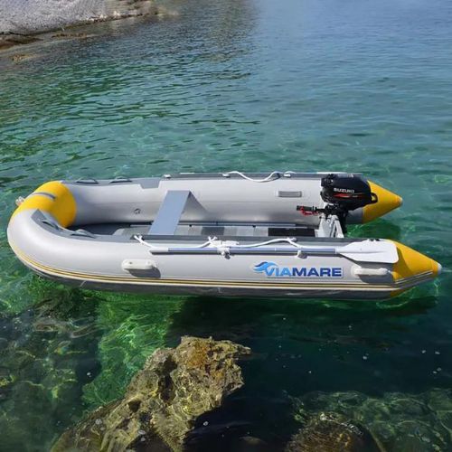 Viamare 330 S ALU 5-miestny pontón sivý 1126149