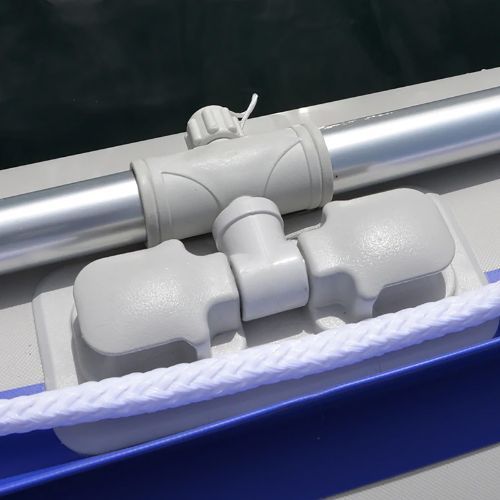 Viamare 38 S Alu sivomodrý 6-miestny pontón 112615