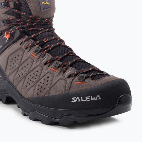 Pánske trekové topánky Salewa Alp Trainer 2 Mid GTX brown 00-0000061382