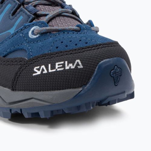 Detské trekové topánky Salewa Alp Trainer Mid GTX blue 64010