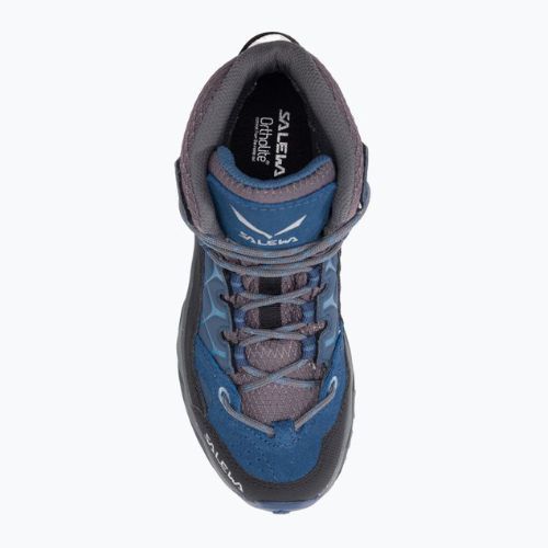 Detské trekové topánky Salewa Alp Trainer Mid GTX blue 64010