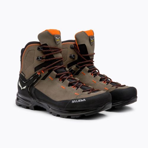 Salewa pánske trekové topánky MTN Trainer 2 Mid GTX brown 00-0000061397