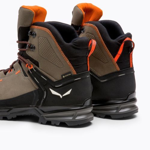 Salewa pánske trekové topánky MTN Trainer 2 Mid GTX brown 00-0000061397