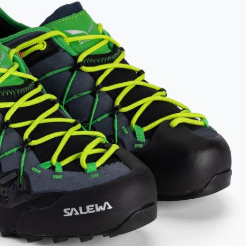 Salewa pánska prístupová obuv Wildfire Edge navy blue/yellow 00-0000061346