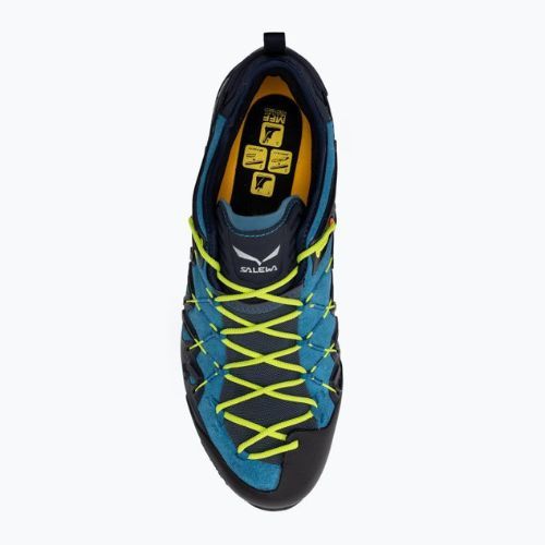 Salewa pánska prístupová obuv Wildfire Edge blue/yellow 61346