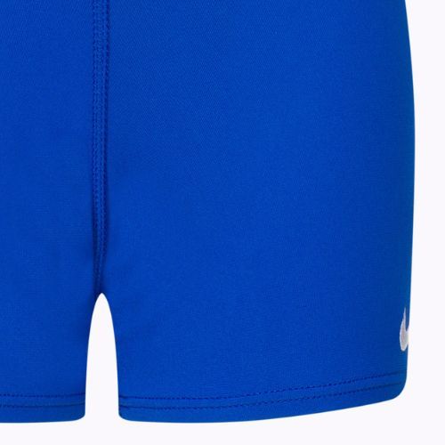 Detské plavecké boxerky Nike Poly Solid Aquashort modré NESS9742-494