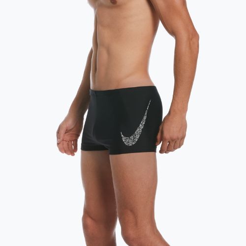 Pánske plavecké boxerky Nike Jdi Swoosh Square Leg black NESSC581