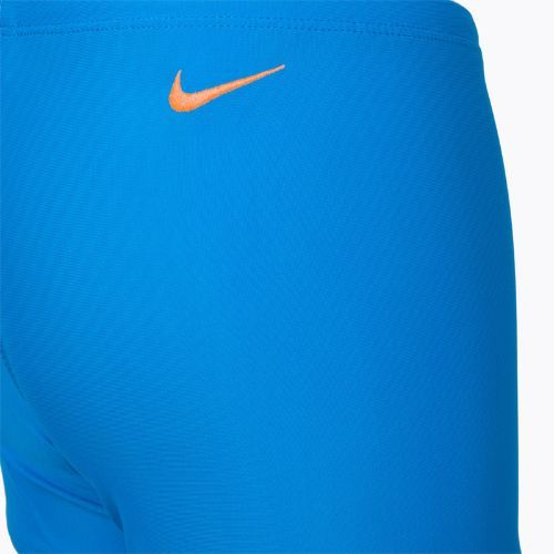 Detské plavecké boxerky Nike Jdi Swoosh Aquashort modré NESSC854-458