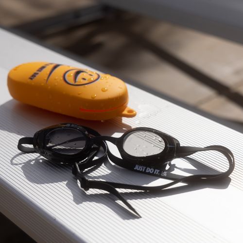 Plavecké okuliare Nike Vapor 001 čierne NESSA177