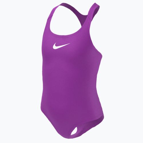 Detské jednodielne plavky Nike Essential Racerback fialové NESSB711-511