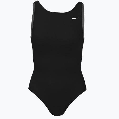 Dámske jednodielne plavky Nike Hydralock Sculpt U-Back black NESSC200-001