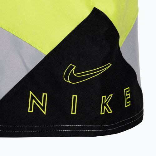 Pánske plavecké šortky Nike Logo 5" Volley zelené NESSC470-001
