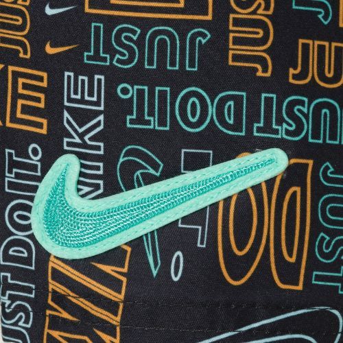 Detské plavecké šortky Nike Logo Mashup 8" Volley čierne NESSC791-001