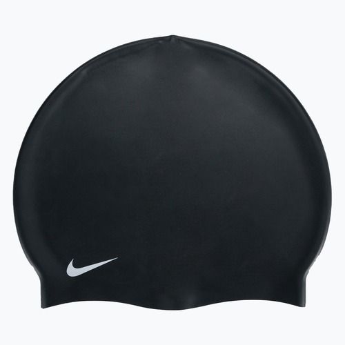 Plavecká čiapka Nike Solid Silicone čierna 93060-011