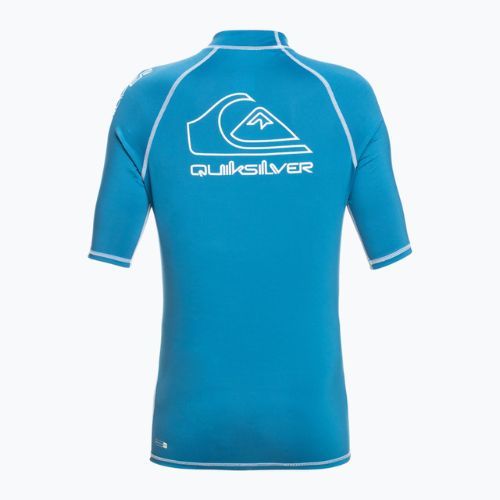Quiksilver Ontour pánske plavecké tričko modré EQYWR03359-BYH0