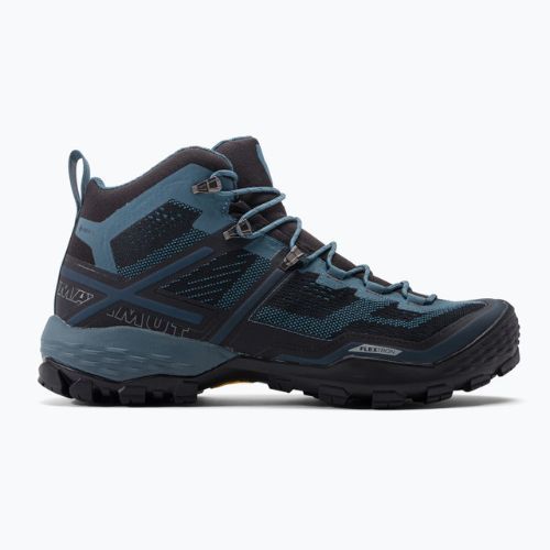 Pánske trekové topánky MAMMUT Ducan Mid GTX blue