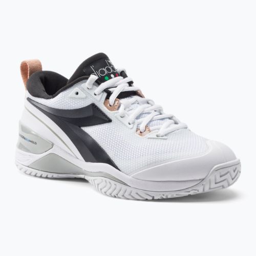 Dámska tenisová obuv Diadora Speed Blushield 5 AG white and black DD-101.176941