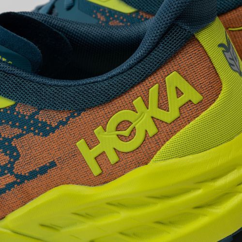 HOKA Speedgoat 5 pánska bežecká obuv modro-zelená 1123157-BCEP