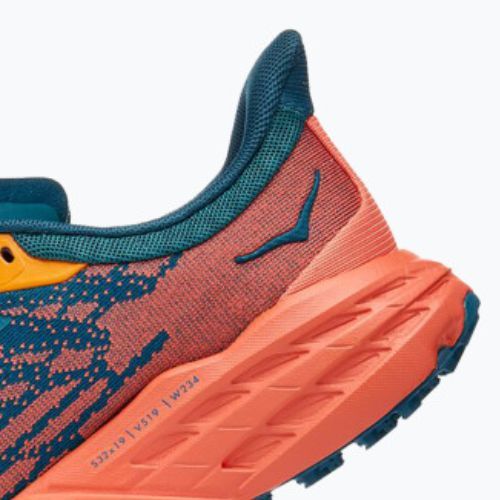 Dámska bežecká obuv HOKA Speedgoat 5 blue-orange 1123158-BCCML