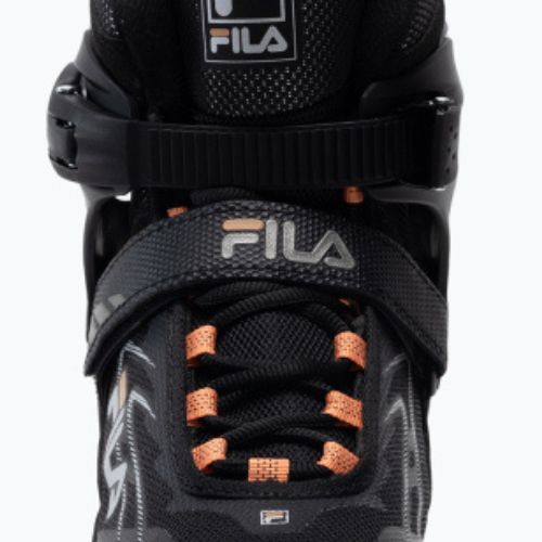 Dámske kolieskové korčule FILA Legacy Comp black/salmon