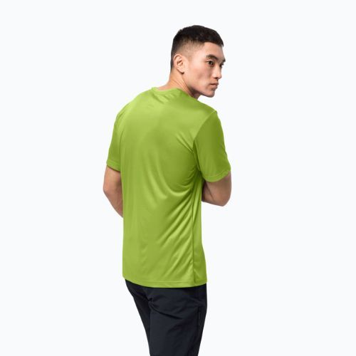 Jack Wolfskin pánske trekingové tričko Tech green 1807071_4073