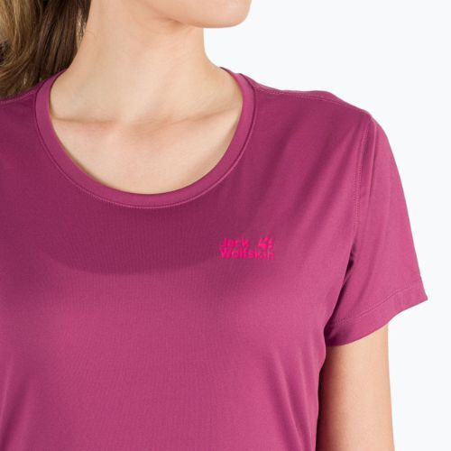 Jack Wolfskin dámske trekingové tričko Tech purple 1807121_2094