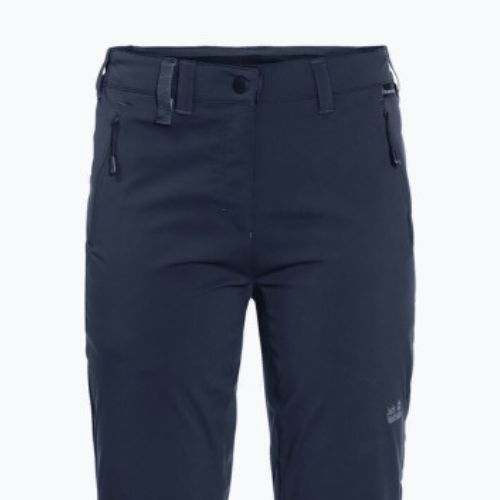 Dámske softshellové nohavice Jack Wolfskin Activate Light navy blue 1503842_1910
