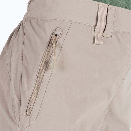 Jack Wolfskin dámske softshellové šortky Activate Light 3/4 beige 1503721_5041
