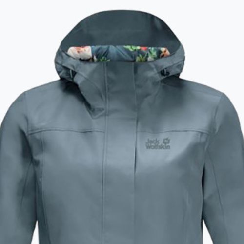 Jack Wolfskin Cape York Paradise sivá dámska mikina 1111244_6167