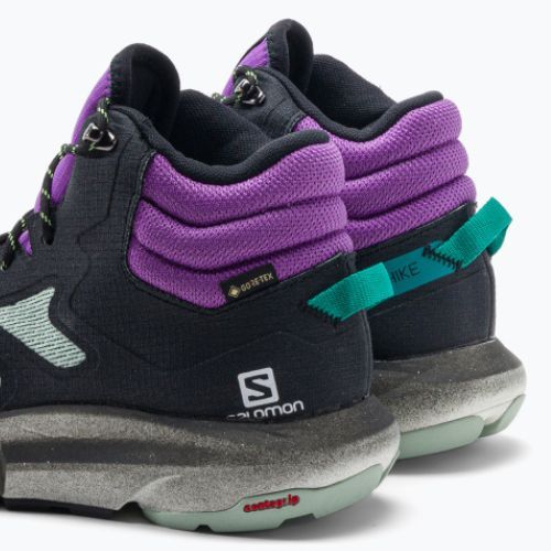 Pánske trekingové topánky Salomon Predict Hike Mid GTX šedé L41461