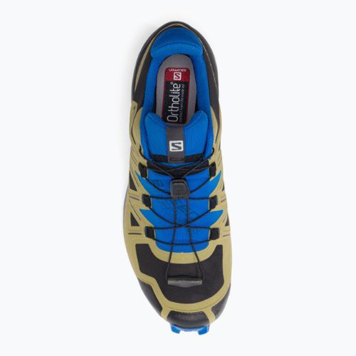 Pánska trailová obuv Salomon Speedcross 5 GTX zeleno-modrá L416124