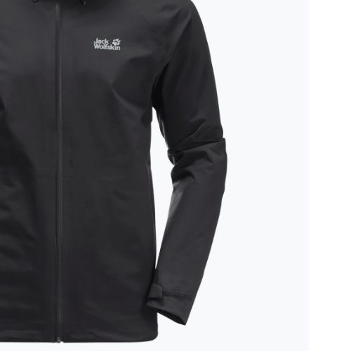Jack Wolfskin pánska hardshelová bunda Highest Peak black 1115131_6000