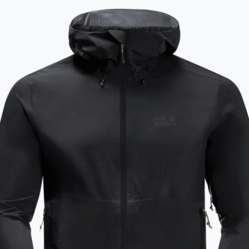 Jack Wolfskin pánska hardshelová bunda Highest Peak 2.5L čierna 1114961_6000