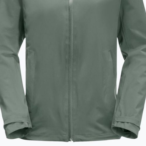 Dámska hardshellová bunda Jack Wolfskin Pack & Go Shell green 1111514_4311
