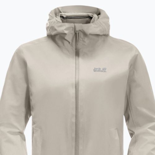 Jack Wolfskin dámska hardshellová bunda Pack & Go Shell sivá 1111514_6260